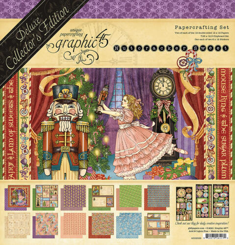 Graphic 45 - Pack Deluxe Collector 's - NUTCRACKER SWEET 