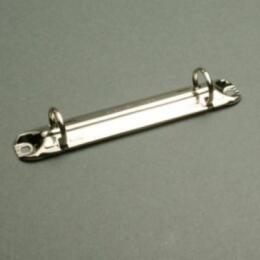 Mécanisme Classeur ARGENT : 2 Anneaux en R capacité 11.5mm