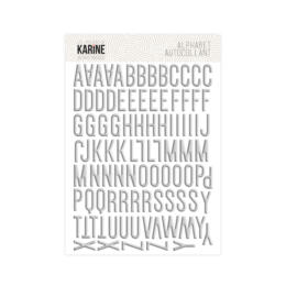 Stickers Alphabet - AU PAYS MAGIQUE - ARGENT - Ateliers de Karine