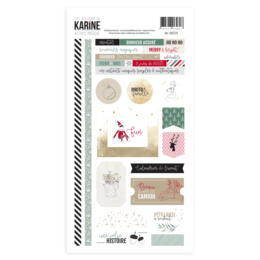 Les Ateliers de Karine - AU PAYS MAGIQUE Stickers 15x30