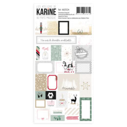 Les Ateliers de Karine - AU PAYS MAGIQUE Stickers 9.7x17