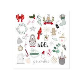 Les Ateliers de Karine - AU PAYS MAGIQUE - Die Cut Calques Petites Vignettes