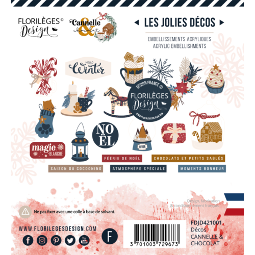 Florilèges Design -  CANNELLE &  CHOCOLAT - Déco Acryliques