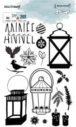 Tampon Clear - BONNE ANNEE - Diy & Cie