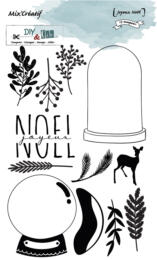Tampon Clear - JOYEUX NOEL - Diy & Cie