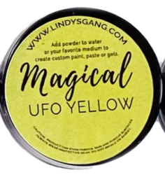 Lindy's Stamp Gang - Shimmer UFO YELLOW - Magical