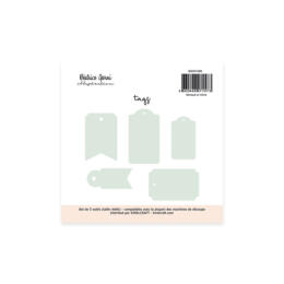 Dies Découpe Béatrice Garni - Matrice de découpe TAGS - Hiver, Vous avez dit Hiver?