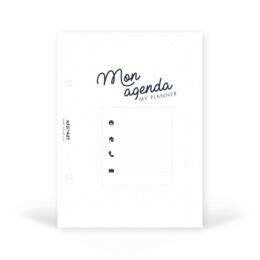 RECHARGE AGENDA - Mon Agenda My Planner 2x 24 mois Kesiart