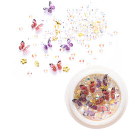 PAILLETTE - Strass et Cabochons PAPILLONS N°1 pour résine 