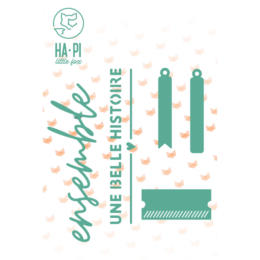 Dies Découpe Ha.Pi Little Fox - Matrice découpe UNE BELLE HISTOIRE Collection Portobello