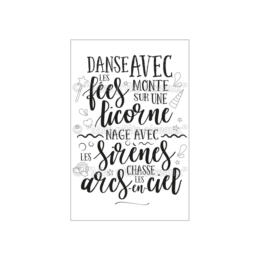 Tampon Clear - PITCHOUN Danse avec les Fées - Mes P'tits Ciseaux