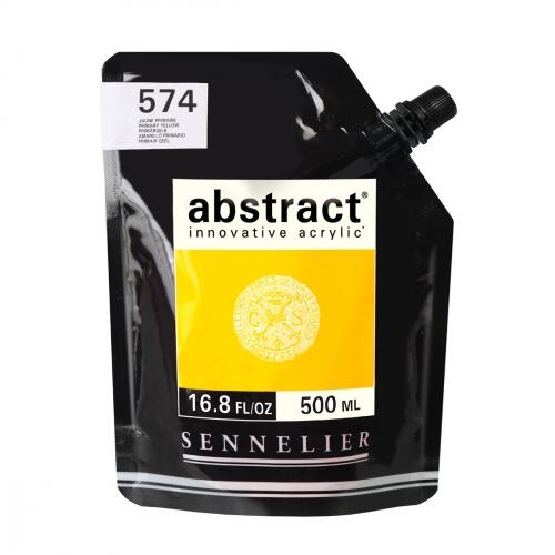 Peinture Acrylique ABSTRACT - 574 Jaune Primaire 120ml 