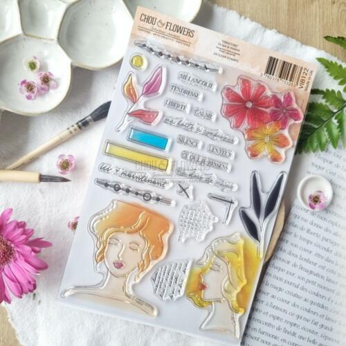 Tampon CLEAR - CE QUE JE RESSENS - Collection VIBRATIONS  - Chou Flowers