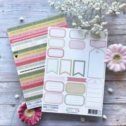 Chou and Flowers - Les ETIQUETTES CYCLIQUE