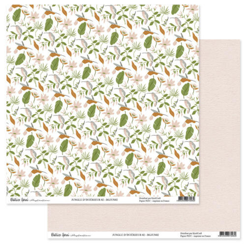 Béatrice Garni  - Papier N°2 JUNGLE D'INTERIEUR