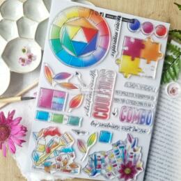 Tampon CLEAR - CHROMATIQUE - Collection VIBRATIONS  - Chou Flowers