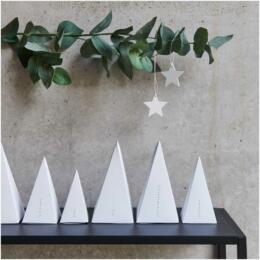 Kit Calendrier Avent - 24 Boites Blanches "Pyramide" - Paper Poetry