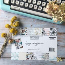 Chou and Flowers - Kit Papiers A4 VOYAGE IMAGINAIRE