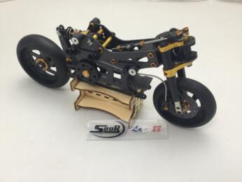 MOTO RC 1/5ème - Moto Super Bike Version Pro ( carbone )