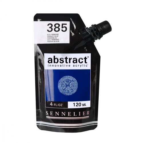Peinture Acrylique ABSTRACT - 385 Bleu Primaire 120ml 