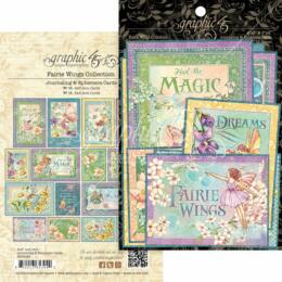 JOURNALING & EPHEMERA CARDS - Ephemera Fairie Wings Collection - Graphic 45