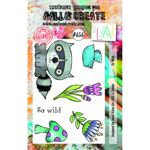 Tampon Clear Aall And Create - N°656 GO WILD