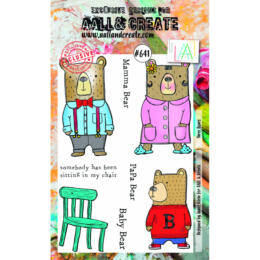 Tampon Clear Aall And Create - N°641 THREE BEARS