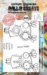 Tampon Clear Aall And Create - N°478 CHOOSE HAPPY