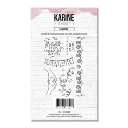 Tampons Clear - Romance - LAMPIONS - Les Ateliers de Karine
