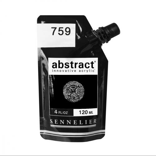 Peinture Acrylique ABSTRACT - 759 Noir de Mars 120ml 