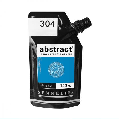 Peinture Acrylique ABSTRACT - 304 Bleu Fluorescent 120ml 
