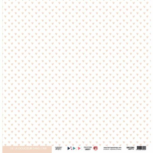 Florilèges Design -  LIBERTY - Papier Calque Imprimé DE LA DOUCEUR DANS L'AIR N°1