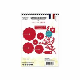 Dies Découpe Florilèges Design - Matrice découpe COLLECTION DE FLEURS - Collection Liberty