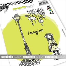 Tampon Cling Carabelle Studio - Art Stamp AZOLINE - ZINOUK DES PETITES NOTES