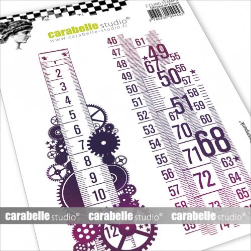 Tampon Cling Carabelle Studio - Art Stamp - METRE STEAMPUNK