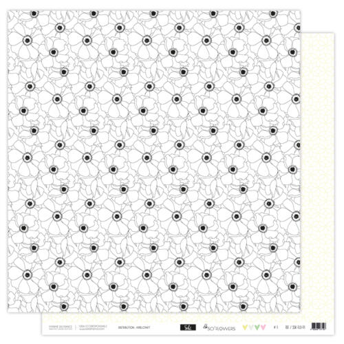 Sokai - Collection SO'FLOWERS - Papier N° 3