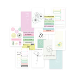 SOKAI - Les Etiquettes Planner SO'FLOWERS