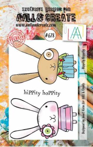 Tampon Clear Aall And Create - N°678 HIPPITY HOPPITY