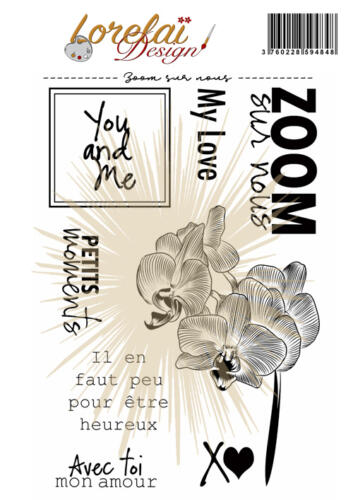 Tampon Clear - ZOOM SUR NOUS - Collection PETIT COIN DE PARADIS - Lorelai Design