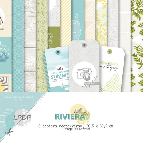 Les Papiers de Pandore - Collection RIVIERA - Le Kit 