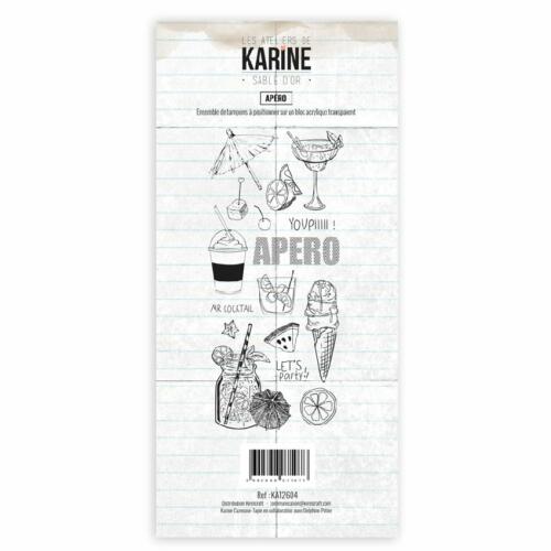 Tampons Clear - Sable d'Or - APERO - Les Ateliers de Karine