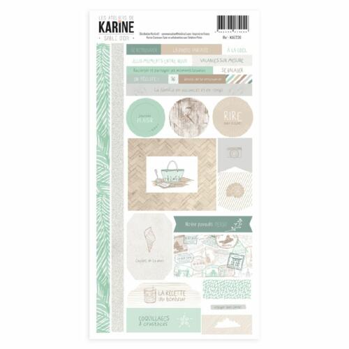 Les Ateliers de Karine - SABLE D'OR  Stickers 15x30