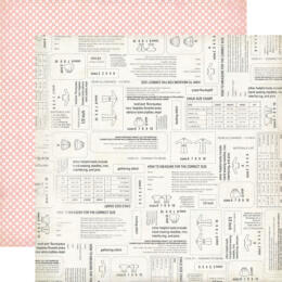 Carta Bella - Sew Lovely -  Pretty Pattern