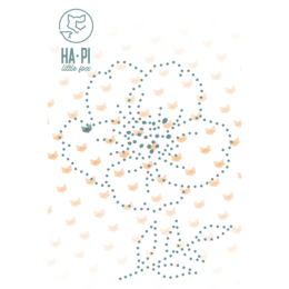 Dies Découpe Ha.Pi Little Fox - Matrice découpe FLEUR BRODEE Collection FarmHouse Garden