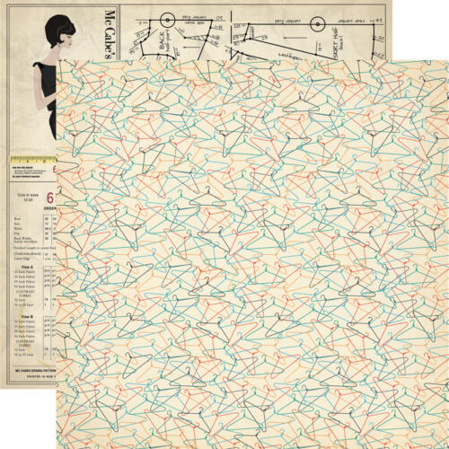 Carta Bella - Metropolitan Girl - Hang Those Clothes