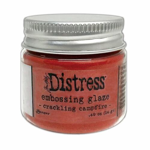 Poudre à Embosser - CRACKLING CAMPFIRE - Embossing Glaze DISTRESS