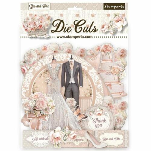 STAMPERIA - Collection YOU AND ME -  Die Cuts Découpes en Carton