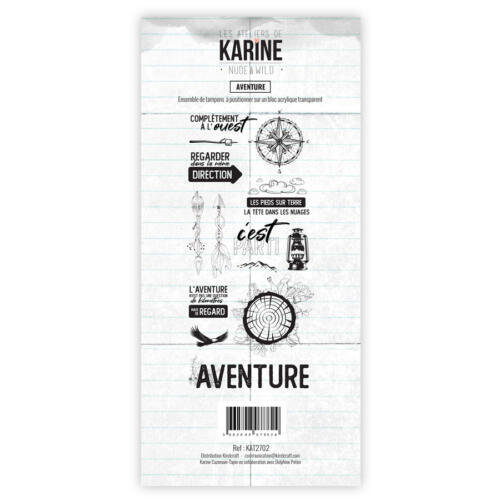 Tampons Clear - Nude and Wild - AVENTURE - Les Ateliers de Karine