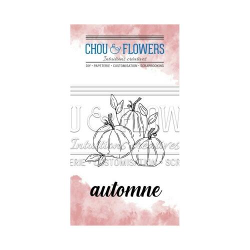 Tampon Clear Chou Flowers - CITROUILLES - Collection Forêt Enchantée