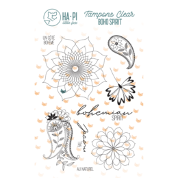 Tampon Clear - BOHEMIAN SPIRIT- Collection Boho Spirit - Ha.Pi Little Fox